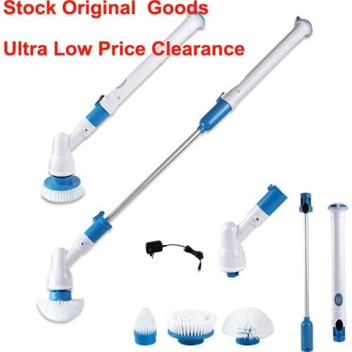 22%,Ultra Low Price Electric Turbo Scrub Long Handle Cleaning Brush Multi-function Wireless Charging Brush Cleaning Tools