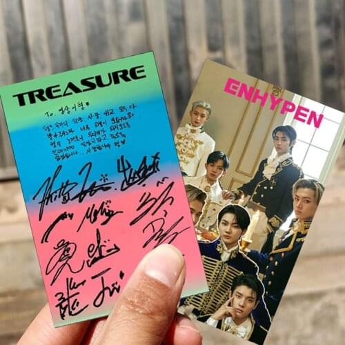 30Pcs/Set Kpop ENHYPEN Lomo Cards Treasure TWICE TNT Photocard HD High Quality Photo Album Cards