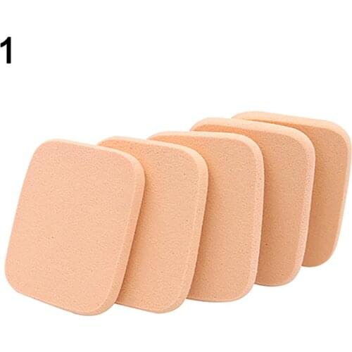 5Pcs/Set Facial Soft Makeup Foundation Blender Face Sponge Smooth Powder Puff