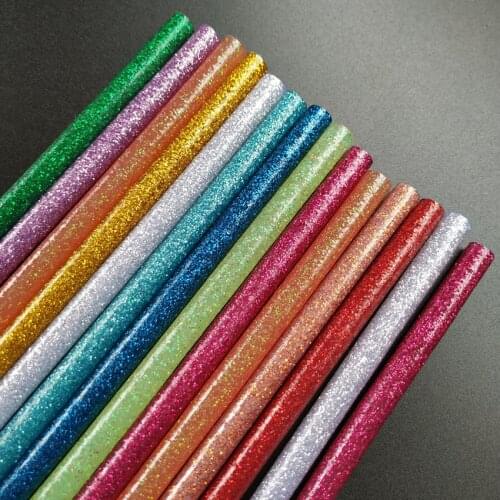 7x200mm Flash Color Hot Glue Sticks ,For Electric Glue Gun,High Viscosity Repair Glue 10PCS Mixed