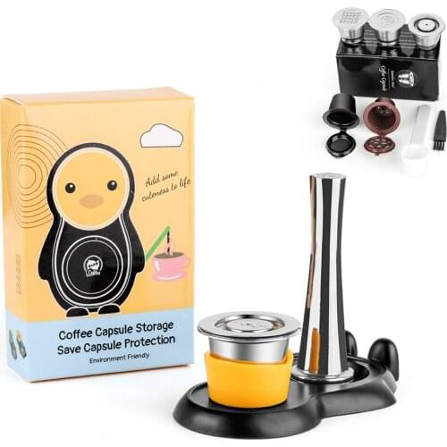 Coffee Holder Base Accessories for Dolce Gusto Coffee Capsule Nescafe Dolce Gusto Reusable Coffee Basket Espresso Coffee Filter
