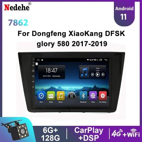 Android 10.0 Car Radio For Dongfeng XiaoKang DFSK glory 580 2017 Auto Audio Stereo GPS Navigation Multimedia Player 4G Carplay