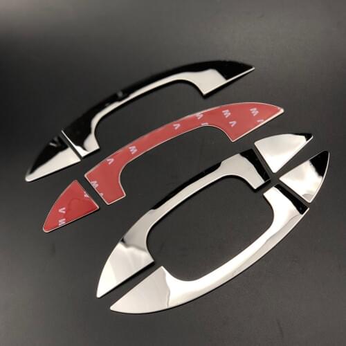 Car styling door handle armrest sticker frame trim Case For Volkswagen Golf 6 Passat Scirocco T-ROC Sharan for Skoda Superb