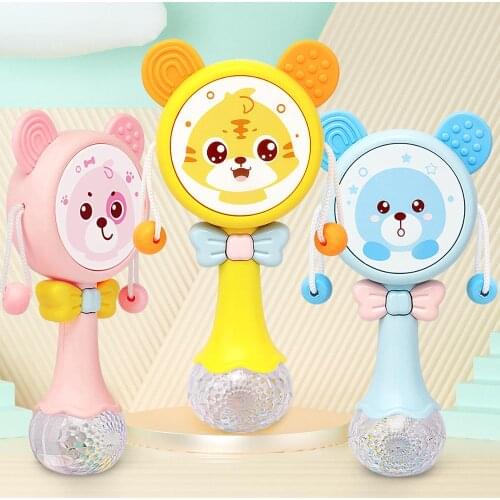 Baby multi-function rattle rattle baby music hand drum educational Toy for Child baby product baby bed stroller interactive toys
