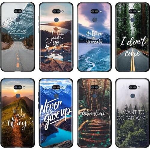 Travel mountain sea beach For LG K22 K71 K61 K51S K41S K30 K20 2019 Q60 V60 V50 V40 V35 V30 G8 G8S G8X ThinQ Phone Case