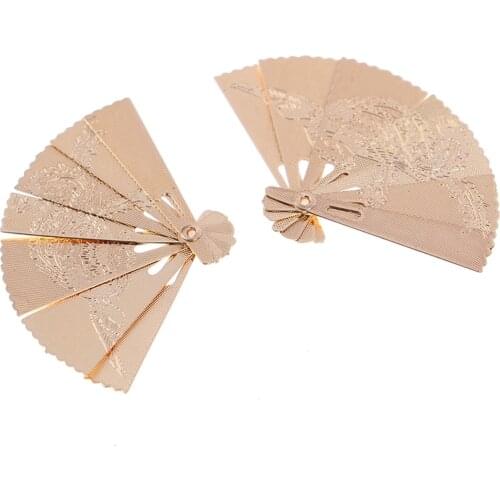 Hot!1Pc 1:12 Dollhouse Miniature Metal Carving Fan Model Toy Doll Home Decor Accessories Dollhouse Furniture Decoration