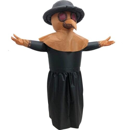 Halloween Beak Cosplay Costume Adult Fancy Dress Carnival Inflatable Cosplay Costume Christmas Performance Suit Purim Outfit