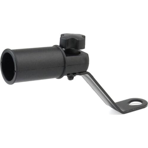 A5KD Universal Motorcycle Rearview Mirror Clamp Mount Holder 10MM GPS Phone Bracket For Suzuki Scooter Moped ATV