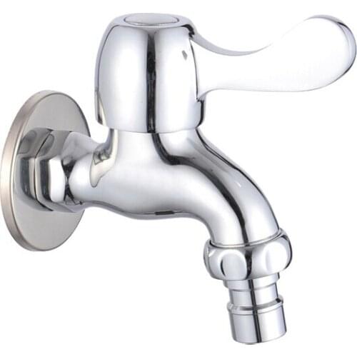 L15115 - Luxury Wall Mounted Chrome Color Brass Washing Machine Bib Tap