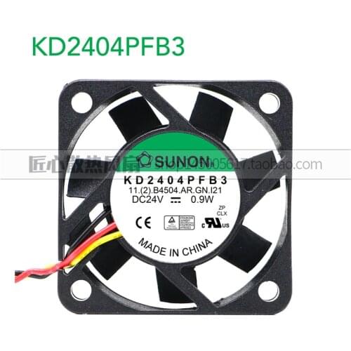 Original original fan KD2404PFB2-8 4CM 24V 0.7W two lines