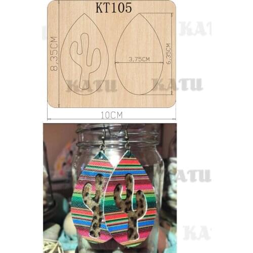 Earrings cutting dies 2019 new die cut &wooden dies Suitable for common die cutting machines on the market