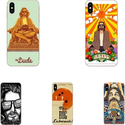 Ultra Thin Cartoon Pattern Back Phone Case For Xiaomi Mi A1 A2 A3 CC9 CC9E 9T mi10 mi9 mi8 pro lite SE The Big Lebowski 1998