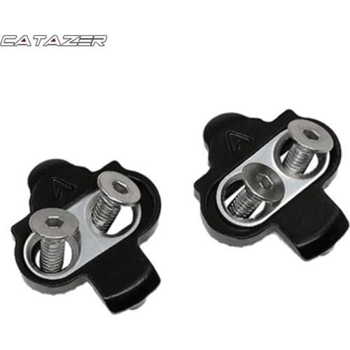 Mountain Bicycle Spinning Screws Pedal Accessories Steel Cycling Universal Camping For Shimano SPD Bike Cleat Outdoor Sports Set