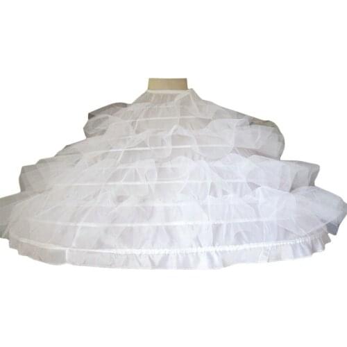 High Quality 9 Hoops Petticoat Underskirt For Super Big Ball Gown Wedding Dress Bridal Gowns Wedding Accessories Crinoline