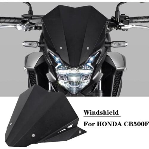 Motorcycle Accessories Windshield Windshield Deflector For HONDA CB500F CB 500 F CB500 F 2019 2020 Body Fairings Frame Part