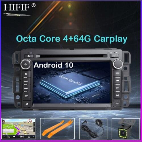 PX5 DSP Android 10 Car DVD Player For GMC Sierra Savana Sonoma Acadia Yukon Envoy Canyon Stereo Radio Tablet PC support DTV DAB