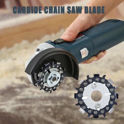 Chain Saw Grinding Disc 16mm 2.5 Inch Wood Carving Blade Woodworking Chain Plate Tool Multi-Functional Angle Grinding Tools