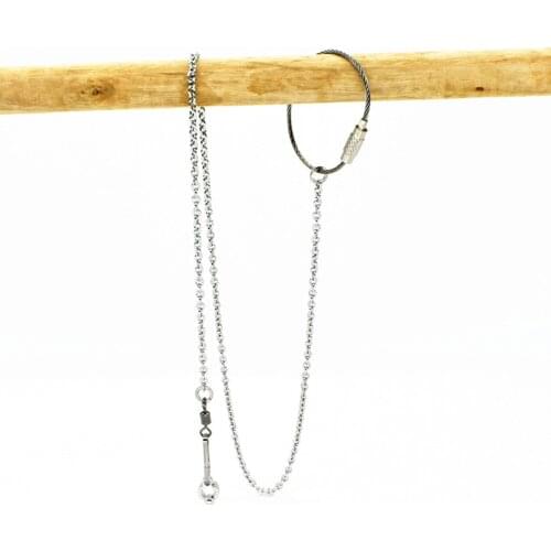 Parrot Foot Ring Anklet Stainless Steel Bird Chain Tiger Skin Starling Peony Cockatiel Pigeon Stand Open Foot Ring Buckle