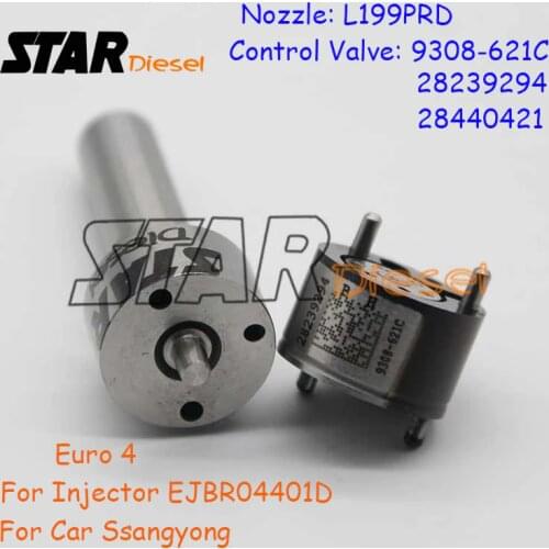 7135-618 Overhaul Kit L199PRD Nozzle Valve 9308-621C 28239294 28440421 Injector Valve 9308621C And 9308 621C For EJBR04401D