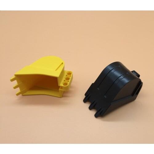 Technical engineering vehicle building block 4x5x7 MOC-24120 excavator bucket DIY assembly educational toy for children 42055