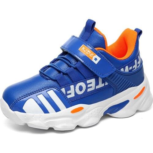 Sport Kids Sneakers Children Causal Shoes For Boys Sneakers Girls Shoes Leather School Footwear Running Anti-slippery Outdoor