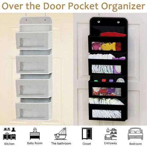 Multi-functional Hanging storage bag Home Decor Over the Door Organizers Hanging Pocket Holder Storage Rack Organizer