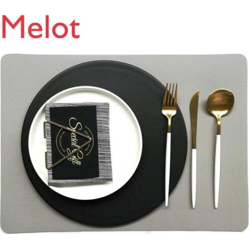 Model Room Modern Minimalist Cutlery Set Exhibition Hall American Table Set Set Black and White Pizza Plate Minority Gift Giving