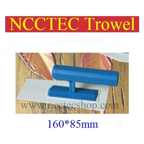 [flat head] NCCTEC plastic trowel FREE shipping | 160*85mm Art paint batch knife diatom mud plastering trowel wall spatula tool
