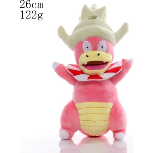 5pcs/lot Slowking Plush Toys Doll 26cm Slowking Plush Pendant Soft Stuffed Toys for Children Kids Birthday Christmas Gift