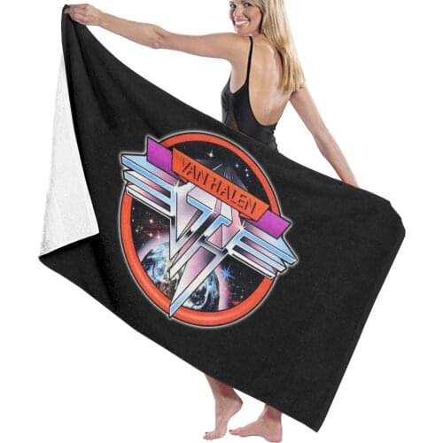 Van Halen swimming face towel Microfiber Absorbent bathroom Home kitchen thicker Van Halen quick dry Bath Towel