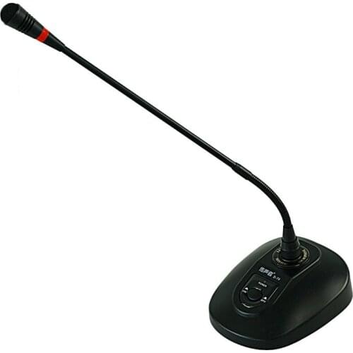 Professional Condenser Meeting Microphone with Table Stand Wired Suit Recording Studio for Company Meet Room Activity