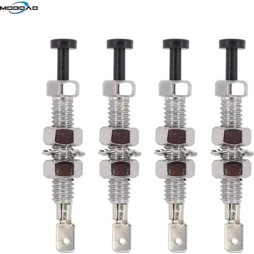 1pcs 2pcs or 4pcs Hood Door Pin Switch Adjustable Alarm Light Hood Screw Universal Car Alarm Security Adjustable Auto Truck