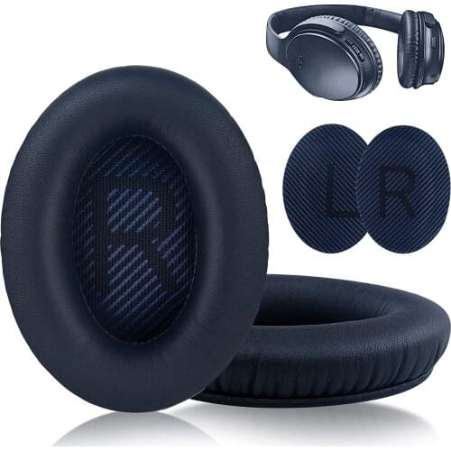 Replacement Ear Pads for Bose QuietComfort 35 (QC35) & QuietComfort 35ii (QC35ii) Headphones & More - Improved Comfort & Durabil