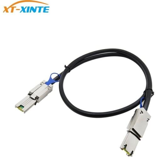 External Mini SAS SFF-8088 26Pin to SFF-8088 Mini SAS 26Pin Cable 1m 2m 3m for Server Drive Disk Cable for Server SAS 3.0 Cable