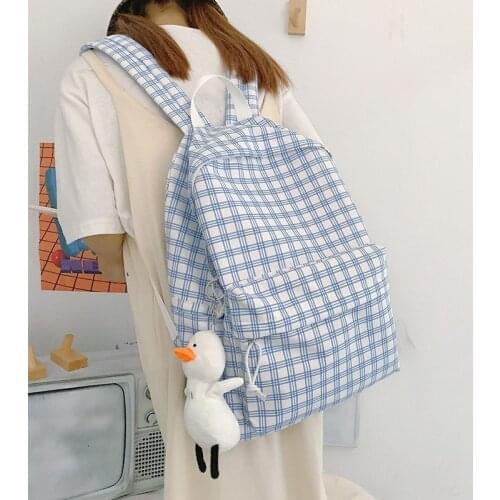 Zainetto donna bagpack for girl cute cow print canvas rucksack women backack school bags morral mujer rugtas womens bags rugzak