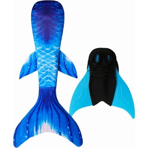 NEW Adult Mermaid Tails With Monofin Swimsuit for Women Bikini Bathing Suit Costume Swimmable Swimsuit for Summer