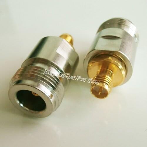 1Pcs N Female Jack To RP-SMA Connector Female Jack Center RF Coaxial Adapter Connector Router