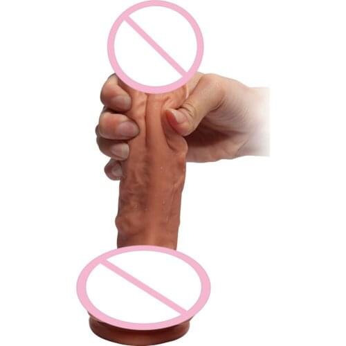 2020 Liquid Silicone Dildos For Women Sex Toys Penis Anal Butt Plug Toys For Adults Sex Shop No Vibrator Big Vagina Dildo Dick