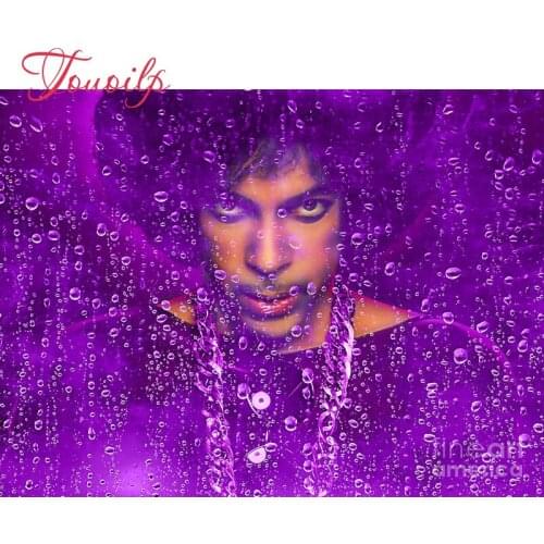 5D DIY spuare&round Prince purple rain diamond painting crystal plasticcrafts diamond embroidery diamond decorative painting