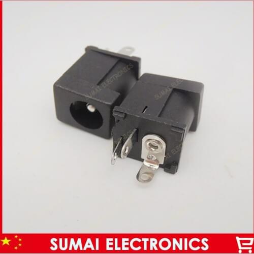 Free shipping 20pcs/lot Communly use DC Power Jack DC Socket Connector 5.5*2.1mm Barrel-Type PCB Mount for Tablet PC