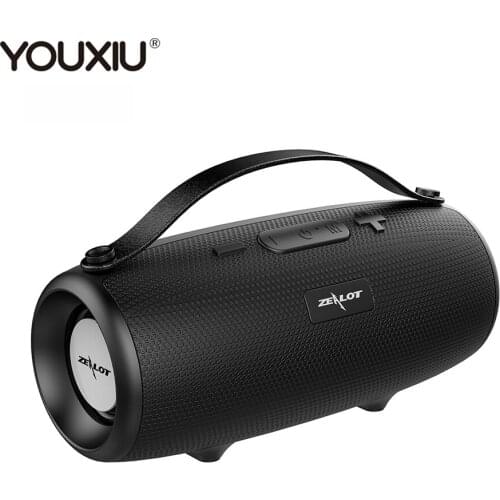 YOUXIU Wireless Portable Bluetooth Speakers Outdoor Mini Loudspeakers Big Power Bass Effect Subwoofer Music Player USB AUX Phone