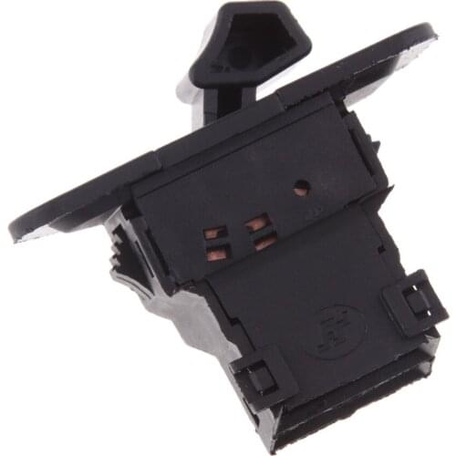 Black Motorcycle Headlight Fog Spotlight Rocker Switch - Universal Fit
