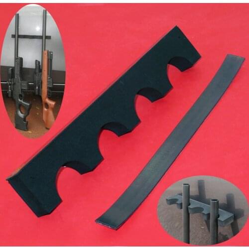 The Four Gun Barrel Rest /Magnetic Strip Rifle Rack Safe/ Fishing Rod Storage Easy