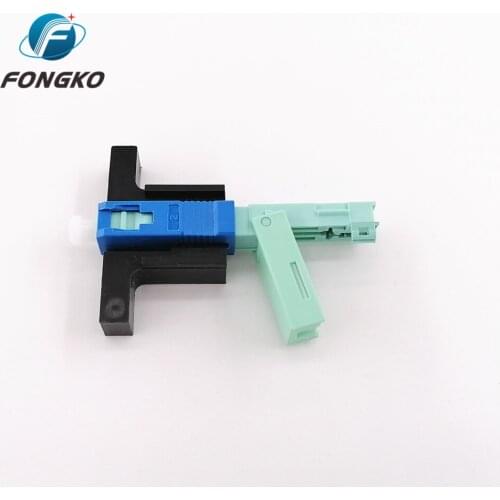 Hot Sale 53MM SC UPC Single-Mode Fiber Optic Fast Quick Cold Connector