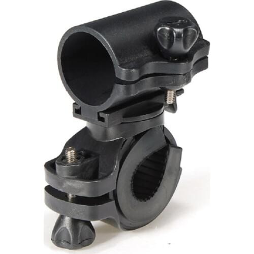 360° Rotation Cycling Bicycle Bike Flashlight Torch Bracket Mount Holder Clip ABS Bike Accessories