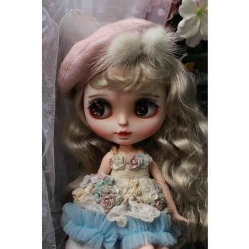 Customization doll joint body Nude blyth doll cute doll girl 30cm doll 20200410