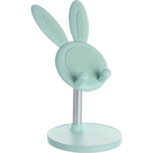 Newly Ears Cute Bunny Tablet Stand Phone Holder Mobile Phone Accessories Desktop Rack Adjustable 19ing