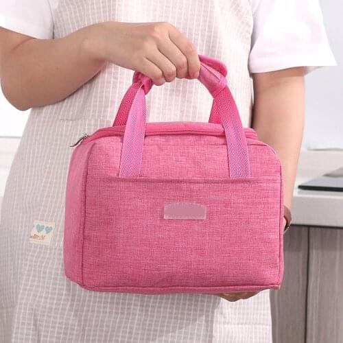 Portable Lunch Bag Large Capacity Multifunctional Insulated Storage Bag for Home Outdoor Camping TS2