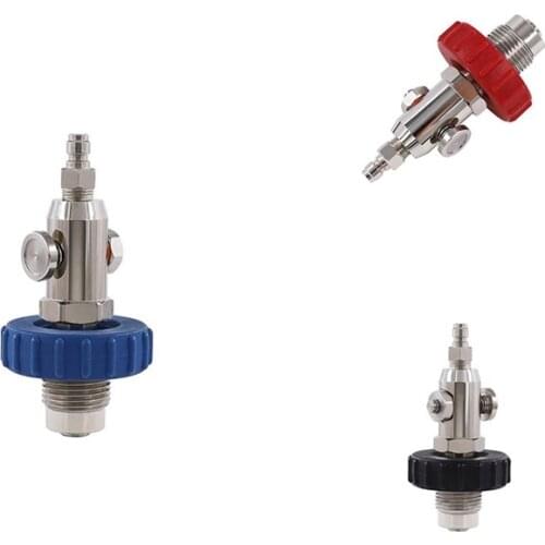 PCP Stainless Steel Tank Fill Station Station 300Bar Din Valve with Quick Fitting