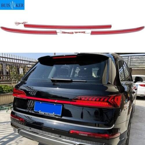 LED turn signal width light modified new streamer through tail light For audi new Q7 2019-2022 Through trunk rear lamp
